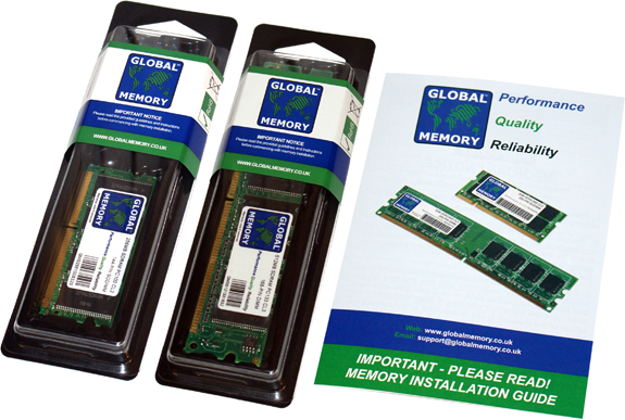 1GB (2 x 512MB) SDRAM PC133 133MHz 144-PIN SODIMM & 168-PIN DIMM MEMORY RAM KIT FOR IMAC G4 FLAT PANEL (SDRAM Version)